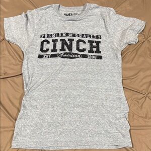 Cinch Heather Gray Premium Tee